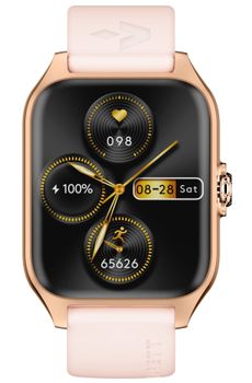 Smartwatch Garett GRC Activity 2 różowy matowy + złota bransoleta.  Smartwatch Garett. Smartwatch Garett na bransolecie. Smartwatch Garett w różowym kolorze. Smartwatch Garett na prezent (4).jpg